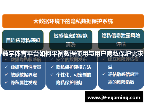 数字体育平台如何平衡数据使用与用户隐私保护需求